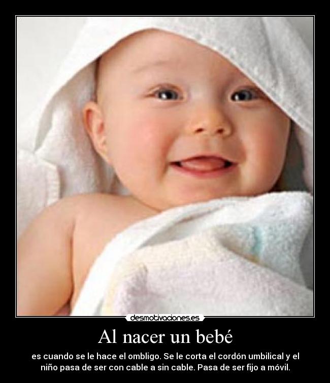 Al nacer un bebé -