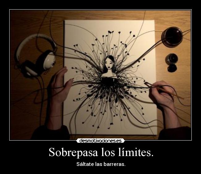 Sobrepasa los límites. - 