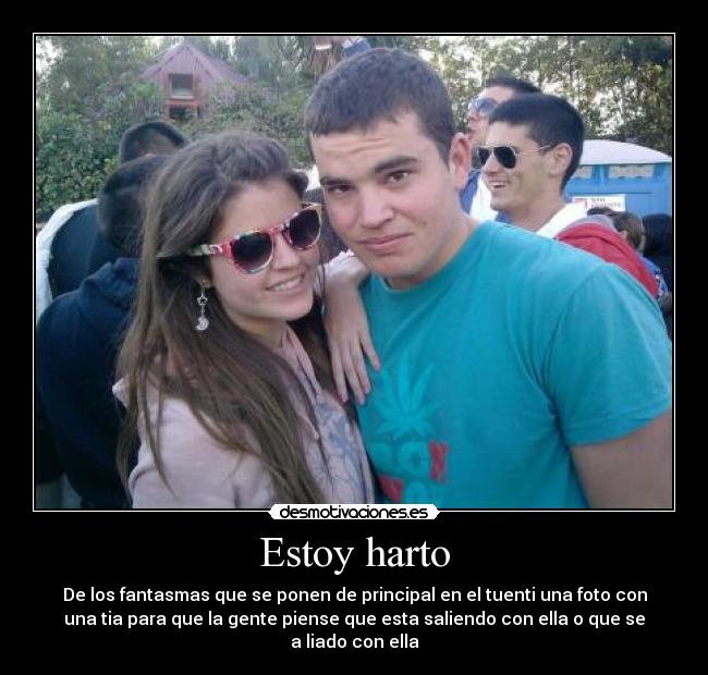 Estoy harto -