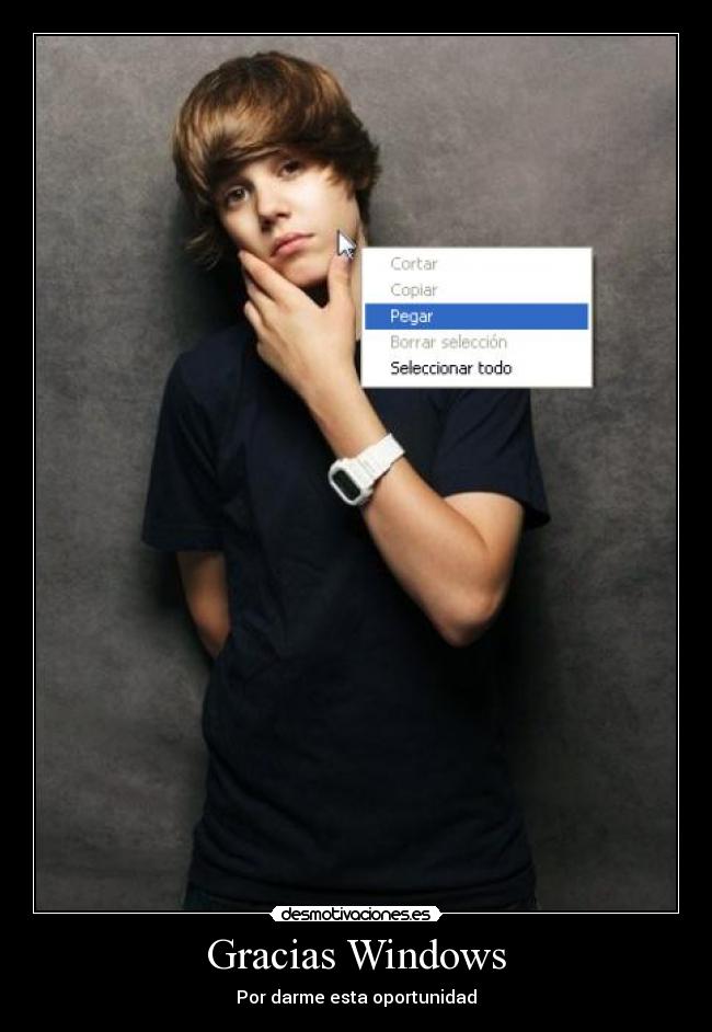 Gracias Windows -