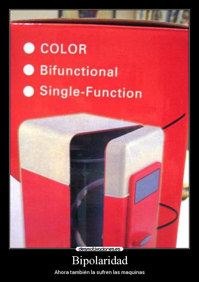 Bipolaridad - Ahora también la sufren las maquinas