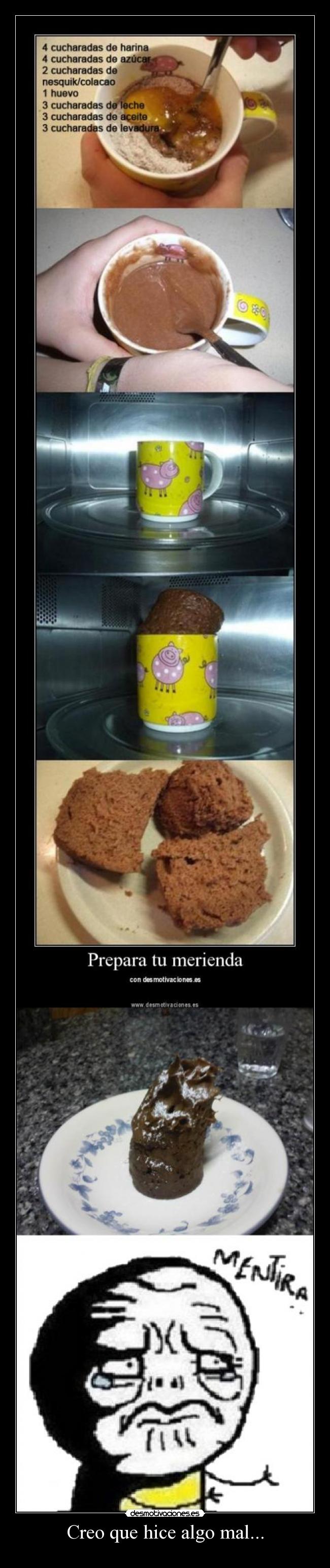 Creo que hice algo mal... - 