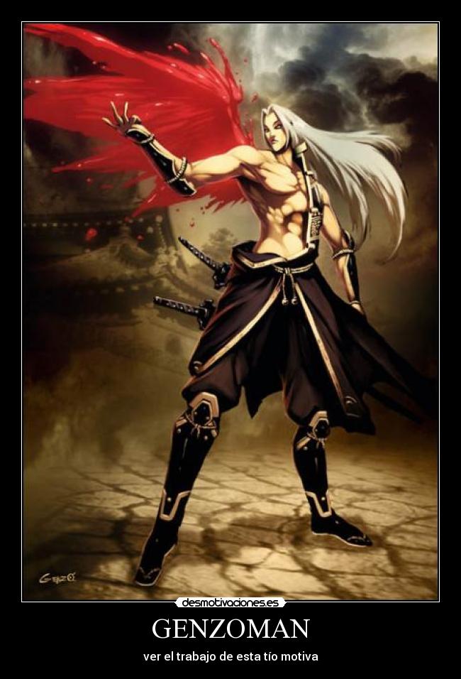 GENZOMAN - ver el trabajo de esta tío motiva