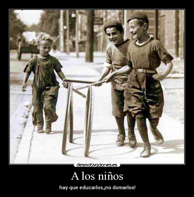 A los niños -