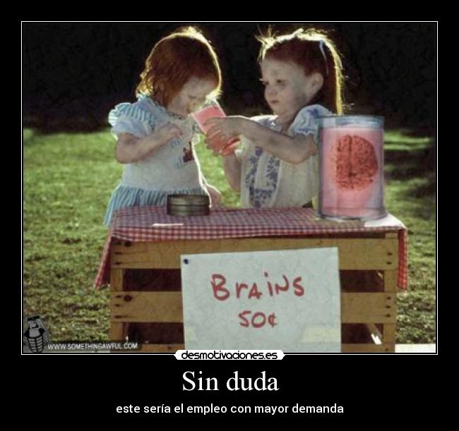 carteles cerebros nina venta desmotivaciones