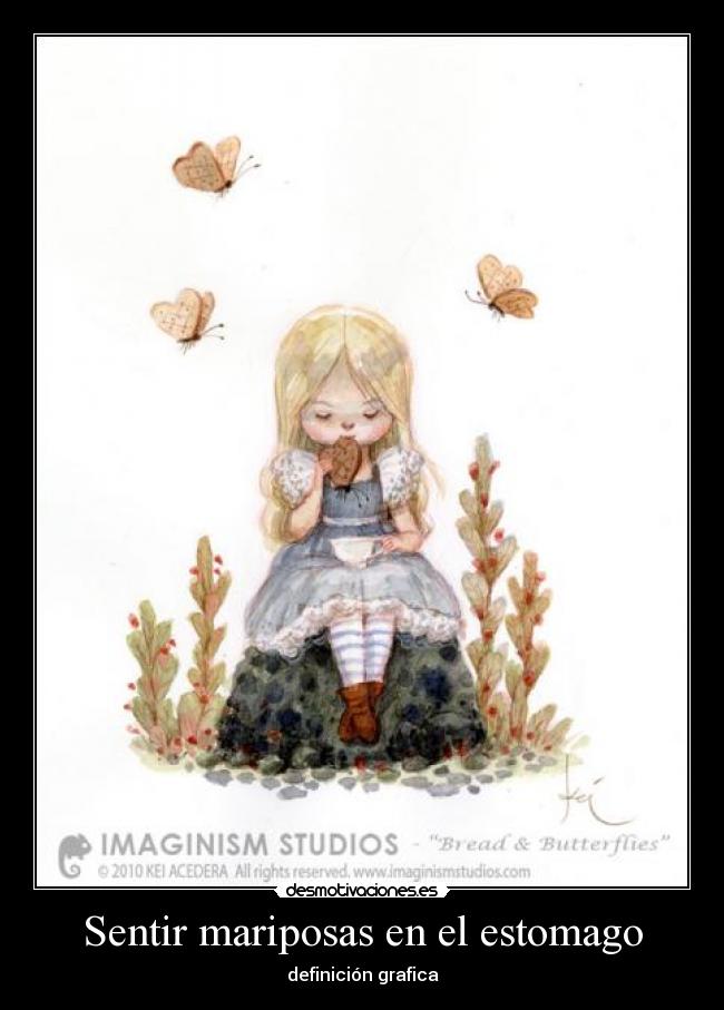 Sentir mariposas en el estomago - 