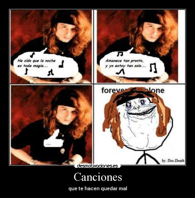 Canciones - que te hacen quedar mal