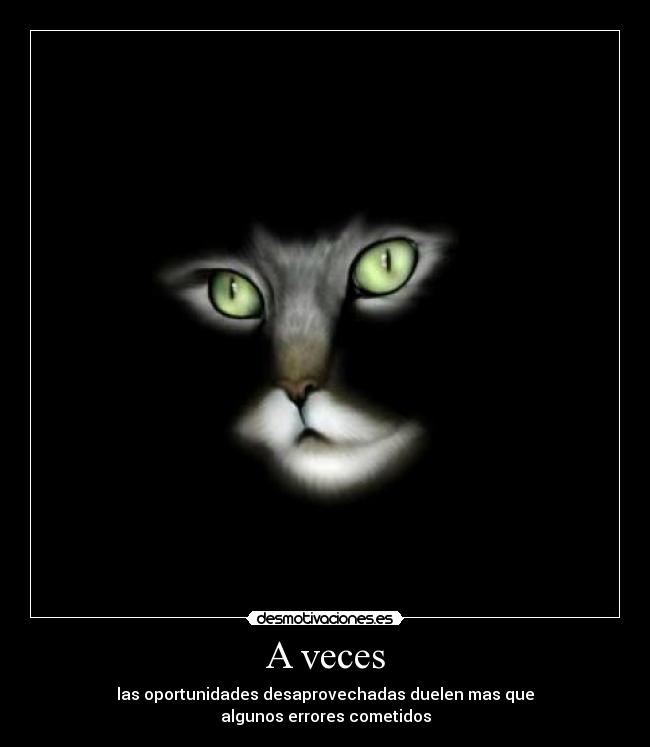 A veces -