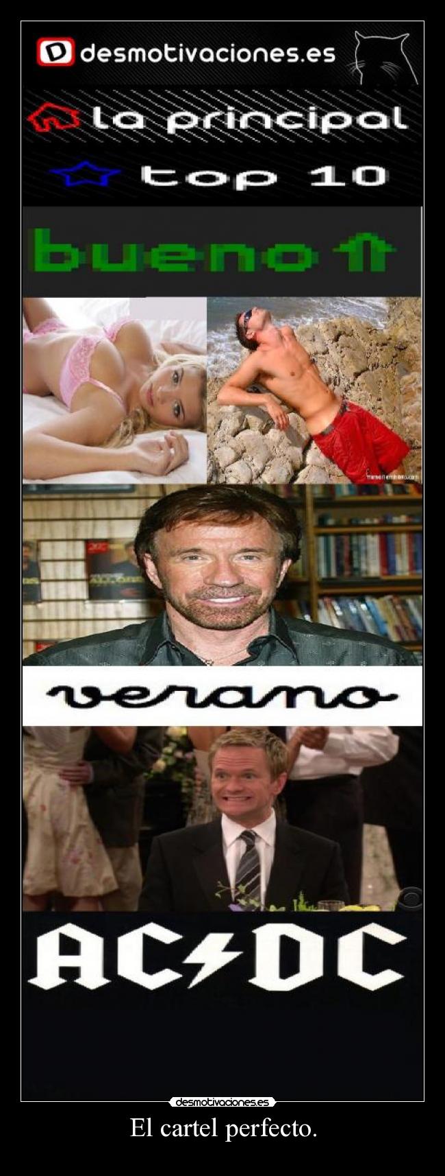 El cartel perfecto. -