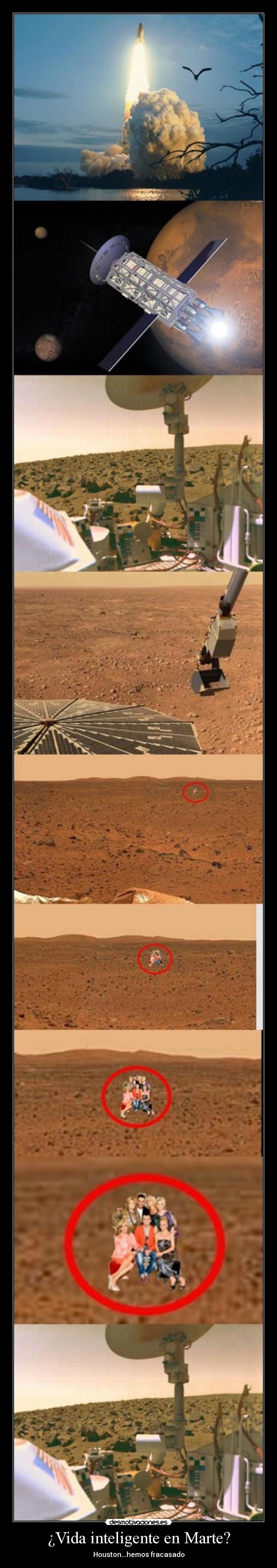 ¿Vida inteligente en Marte? - Houston...hemos fracasado