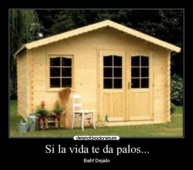 Si la vida te da palos... -