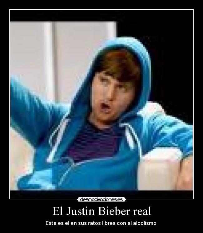 El Justin Bieber real -