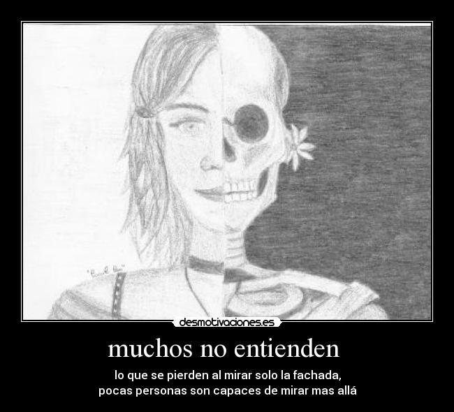 carteles fachada juzgar calidad interior criticar aspecto superficial desmotiva desmotivaciones