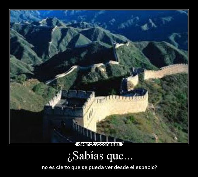 carteles muralla china desmotivaciones