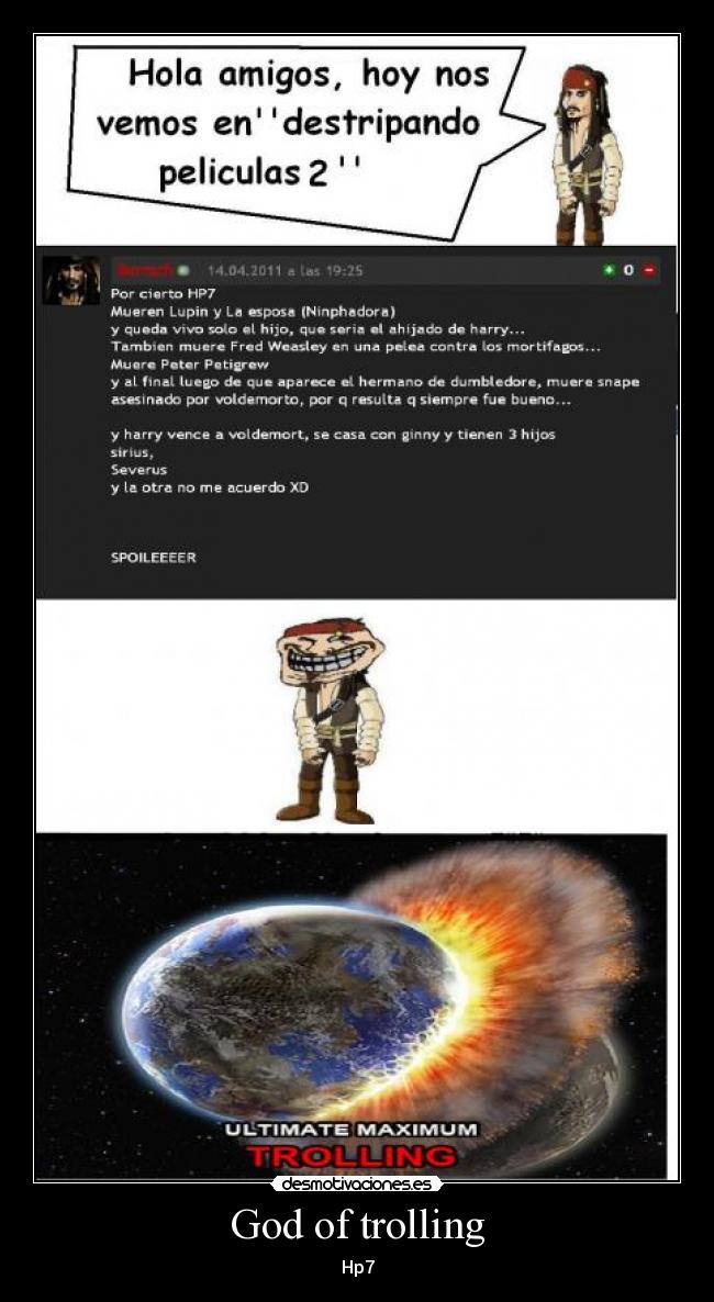 God of trolling - 