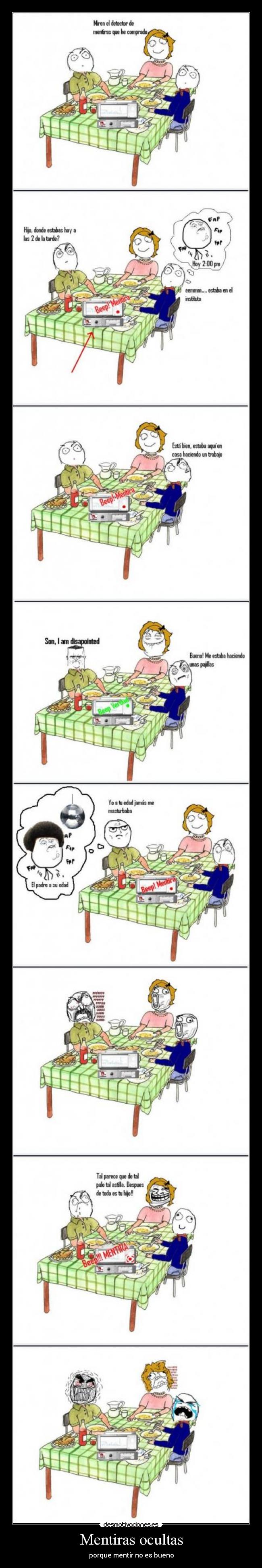 Mentiras ocultas - porque mentir no es bueno