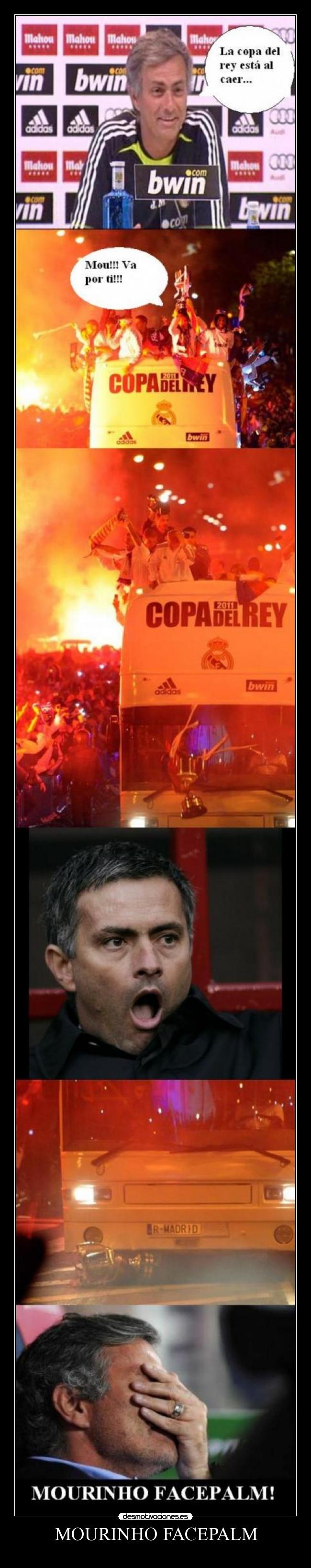 MOURINHO FACEPALM - 