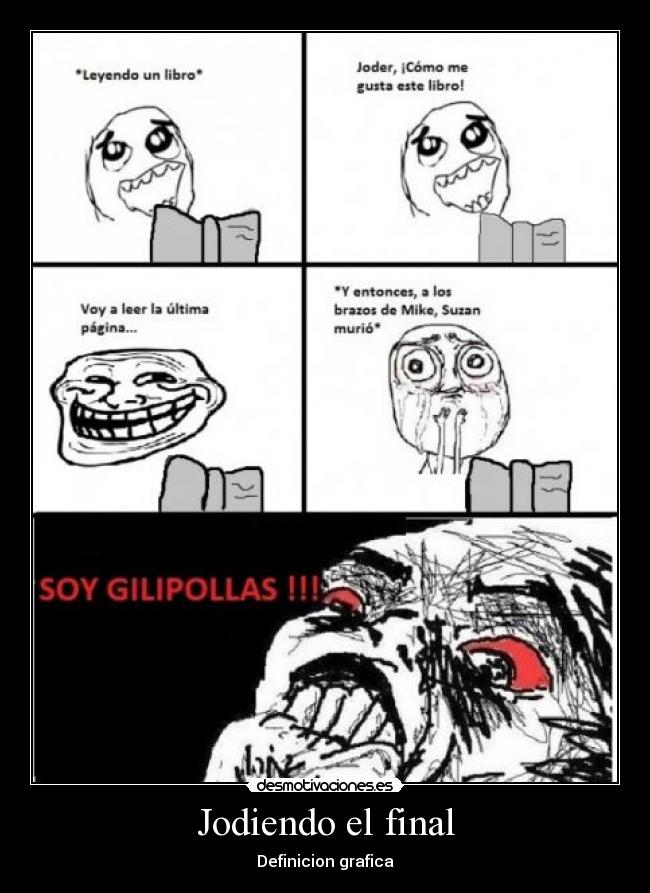 Jodiendo el final - Definicion grafica