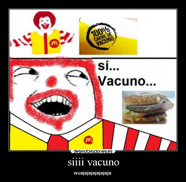siiii vacuno -