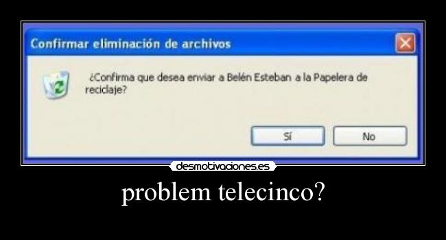 problem telecinco? - 