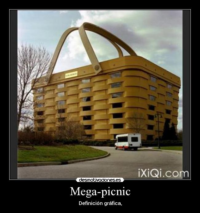 Mega-picnic - Definición gráfica,