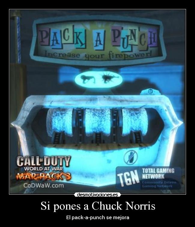 Si pones a Chuck Norris -