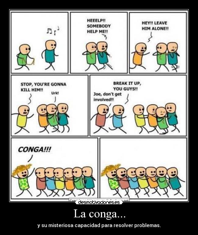 La conga... -