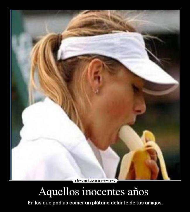 Aquellos inocentes años -