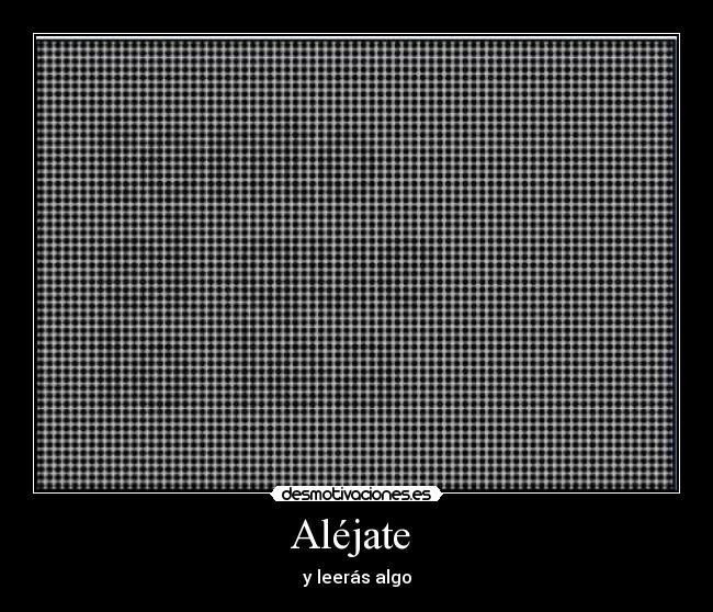 Aléjate -