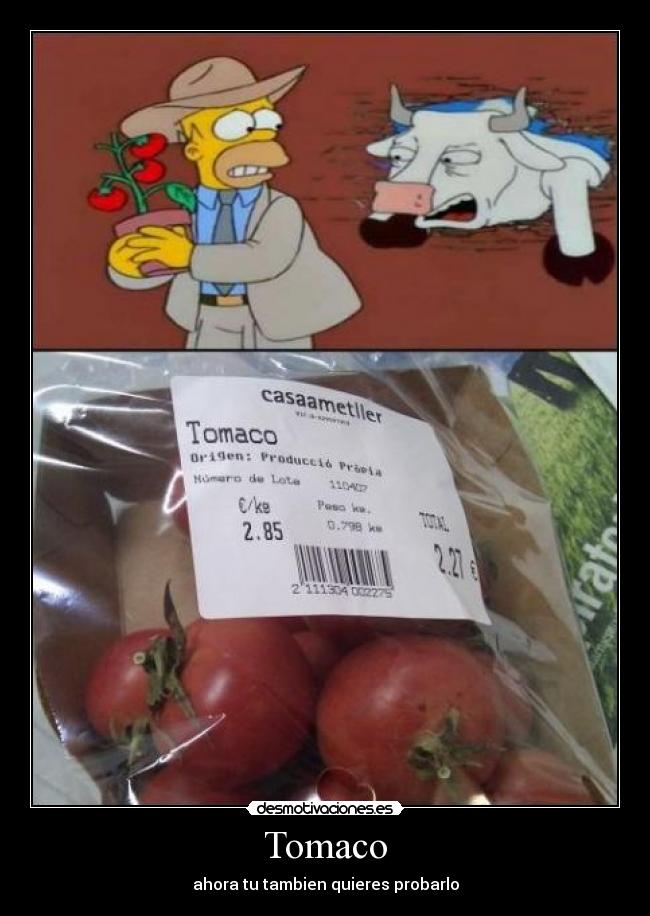 Tomaco - ahora tu tambien quieres probarlo