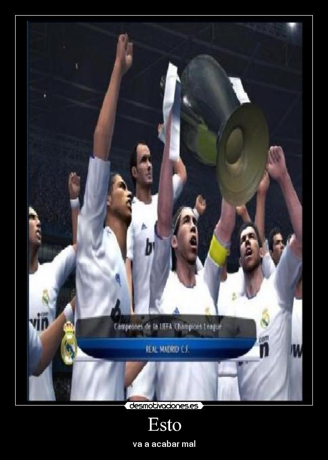 Esto - va a acabar mal