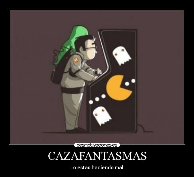 CAZAFANTASMAS -