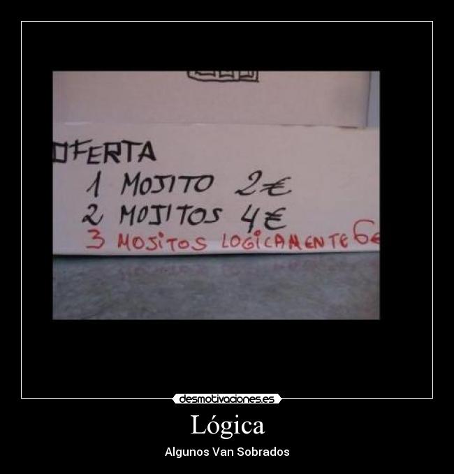 Lógica - Algunos Van Sobrados