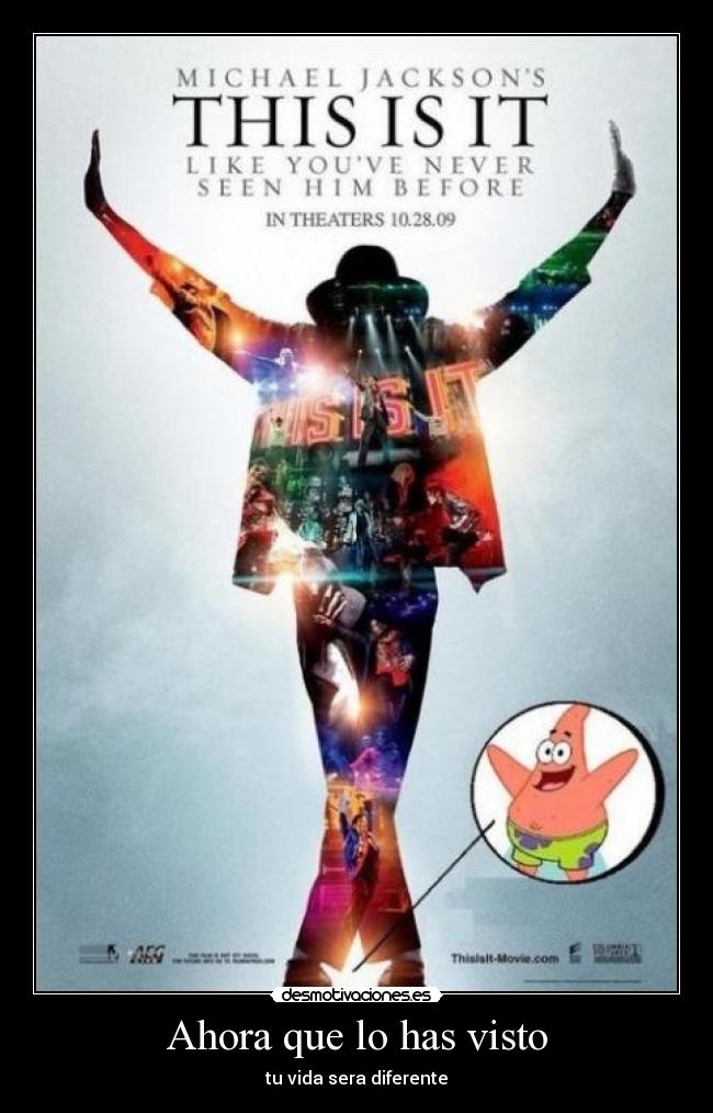 Ahora que lo has visto -