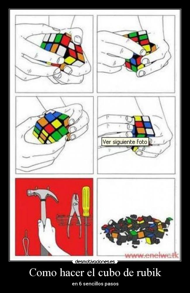 carteles cubo rubik naxyto7979 desmotivaciones