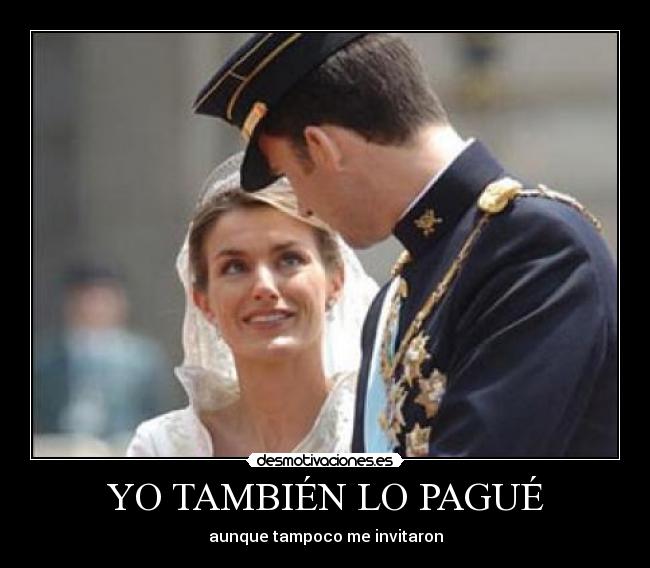 YO TAMBIÉN LO PAGUÉ - 