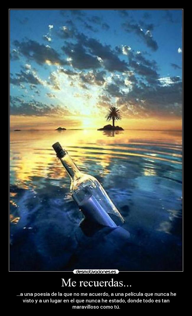 Me recuerdas... - 