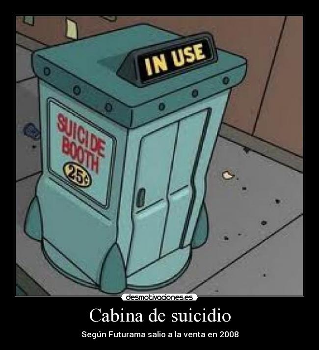 Cabina de suicidio -