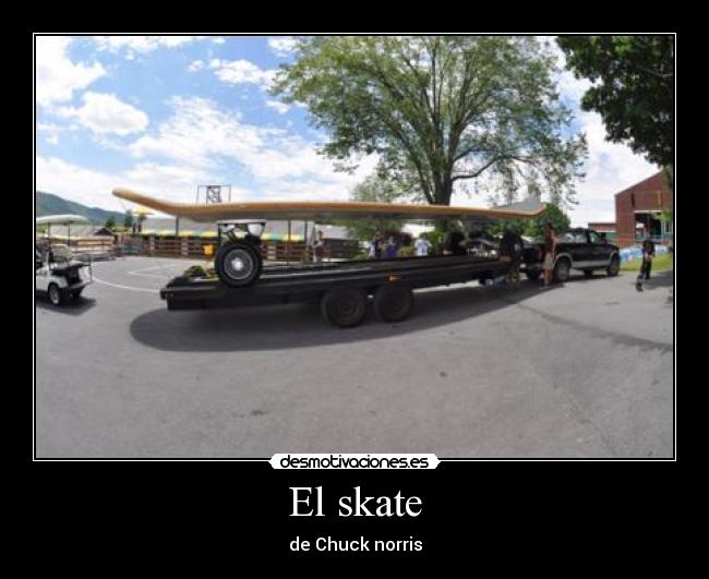El skate - 