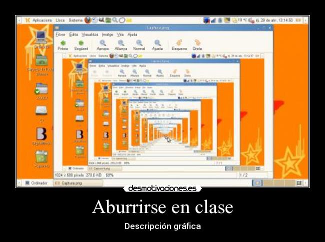 Aburrirse en clase -