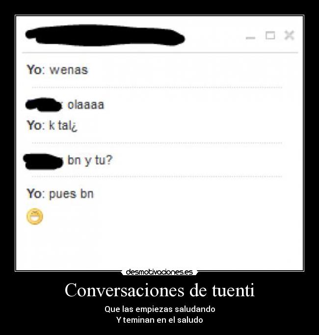 Conversaciones de tuenti - 