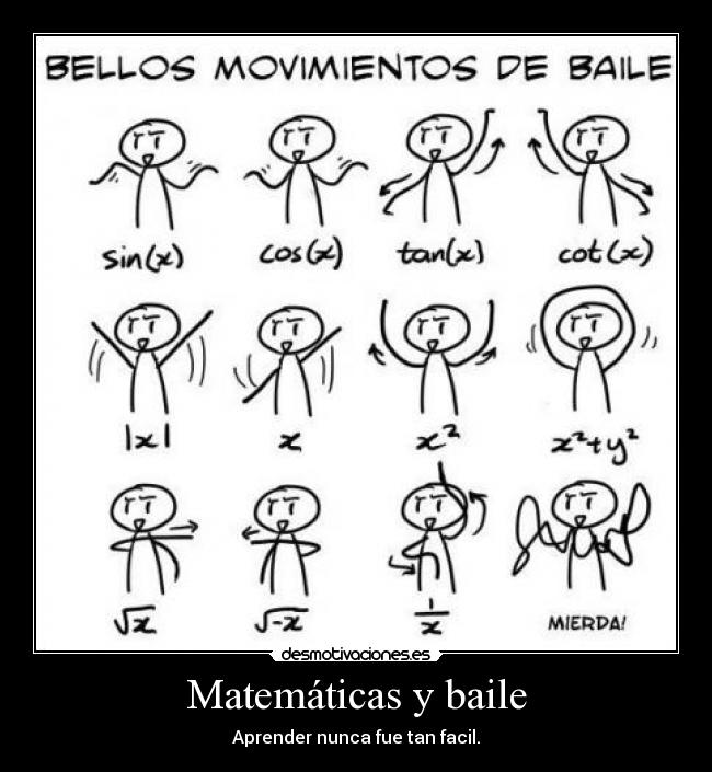 Matemáticas y baile -