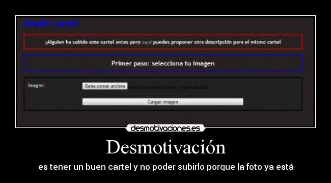 Desmotivación -