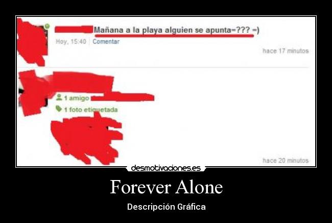 Forever Alone - Descripción Gráfica