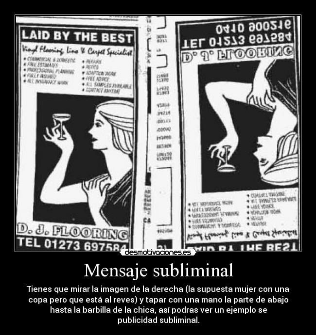 Mensaje subliminal - 