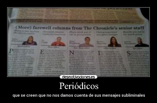 carteles periodico desmotivaciones