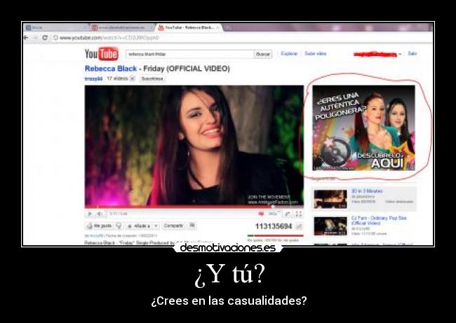 ¿Y tú? - ¿Crees en las casualidades?