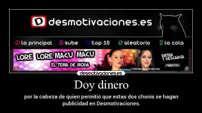 Doy dinero -