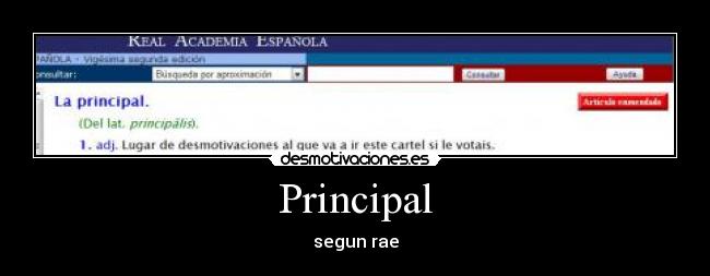 Principal - segun rae