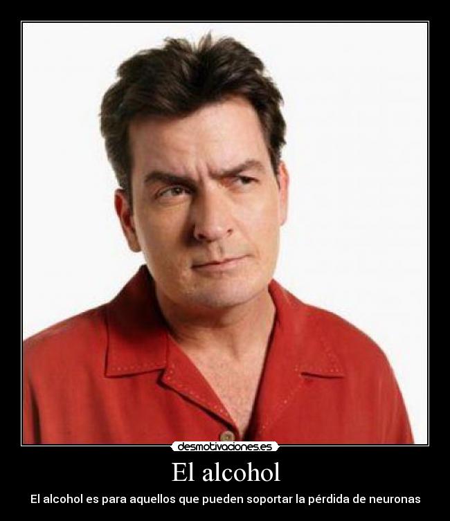 El alcohol -